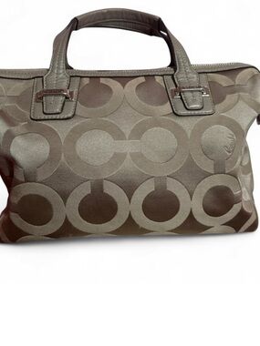 Coach Signature Canvas Tote in Brown
